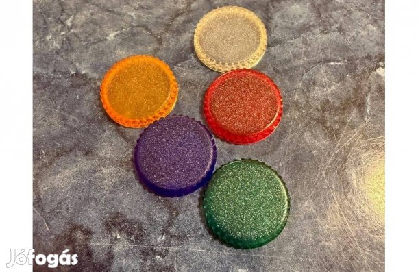 Tartalék nyomógomb színes lapka