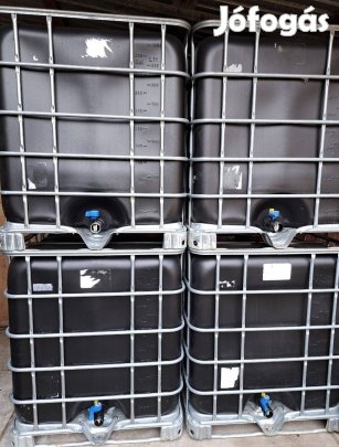 Tartály,ibc tartály, 1000 literes műanyag tartály, víz tartály,műanyag