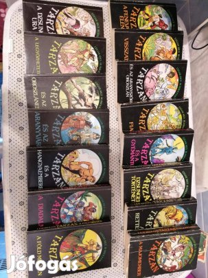 Tarzan könyv sorozat 15 kötet