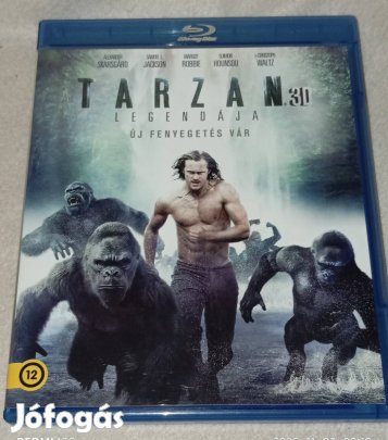 Tarzan legendája 3D 2D+3D 2 lemezes Magyar Szinkronos Blu-ray