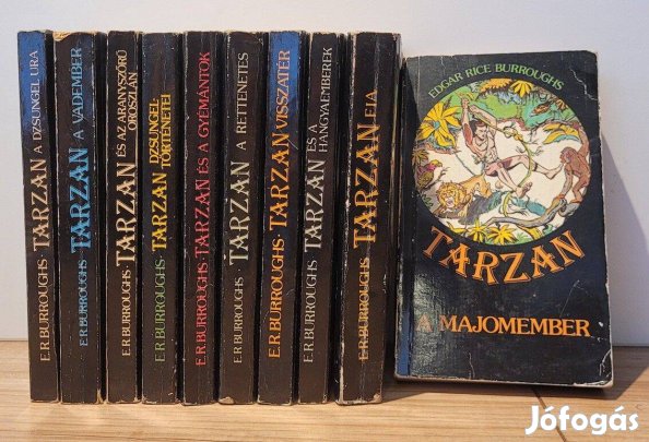 Tarzan sorozat 10 könyv egyben - Edgar Rice Burroughs