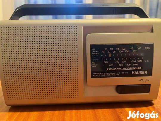 Táskarádió Hauser 2 sávos hordozható TR9204