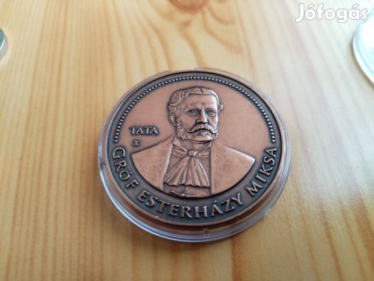 Tata Város 2019-es Sport Különdíj "Gróf Eszterházy Miksa" ritka