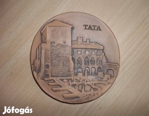 Tata szuvenír fali kerámia
