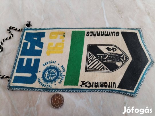 Tatabányai Bányász 1987 UEFA labdarúgó mérközés asztali zás