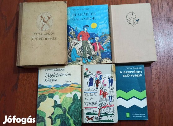 Tatay Sándor könyvcsomag / 6 db könyv