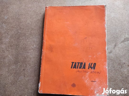 Tatra 148 tehergépkocsi javítási és karbantartási könyv