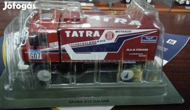 Tatra 815 4×4 Dakar "Cseh TGK DEA" kisauto modell 1/43 Eladó