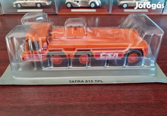 Tatra 815 TPL reptéri "Cseh TGK DEA" kisauto modell 1/43 Eladó