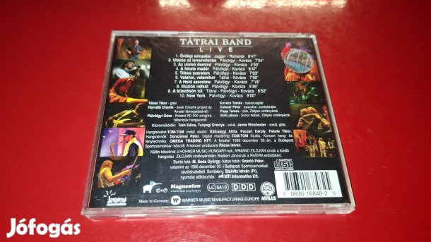 Tátrai Band Trilógia II. Live Cd 1996