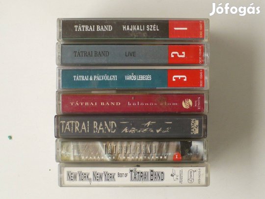Tátrai Band kazetta-kollekció (7 db)