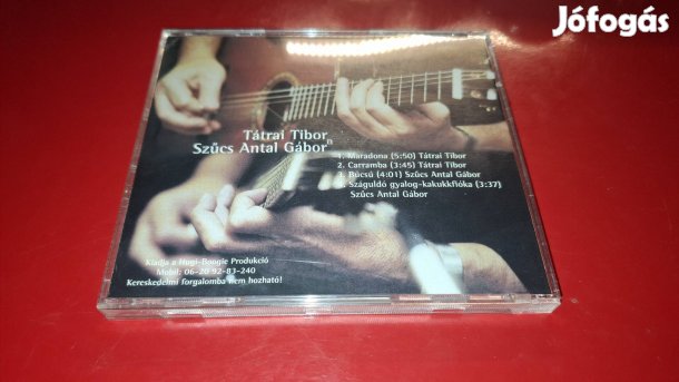 Tátrai Tibor Szűcs Antal Gábor Latin Promo Cd 