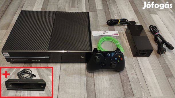 Tavaszi Sale! Xbox One 500gb Konzol Magyar Menü+Kinect+Választható Ját