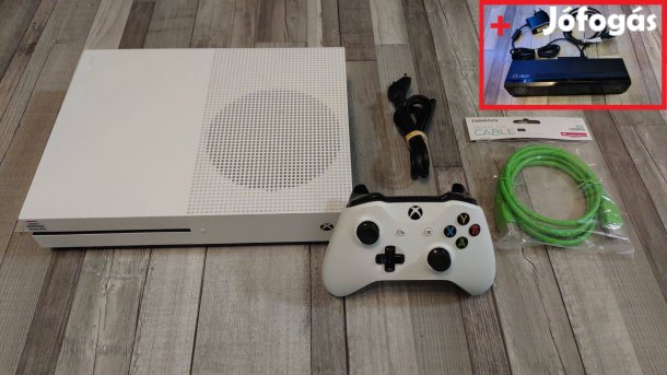 Tavaszi Sale! Xbox One S 1tb Konzol Magyar Menü+Kinect+Választható Ját