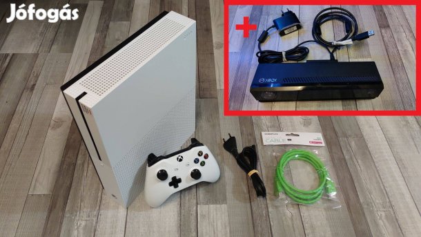 Tavaszi Sale! Xbox One S 500gb Konzol Magyar Menü+Kinect+Választható J