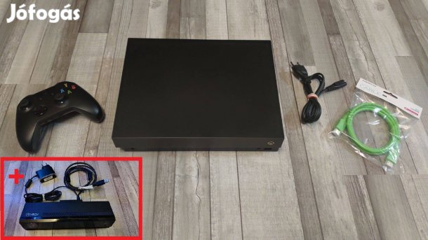 Tavaszi Sale! Xbox One X 1tb Konzol Magyar Menü+Kinect+Választható Ját