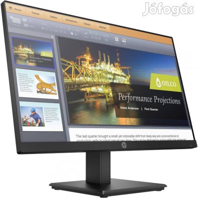 Tavaszi ajánlat! 22" HP Prodisplay P224 VA Fullhd monitor, számla, gar