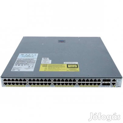 Tavaszi akció! Cisco WS-C4948E-F 48 portos switch számlával, garanciáv