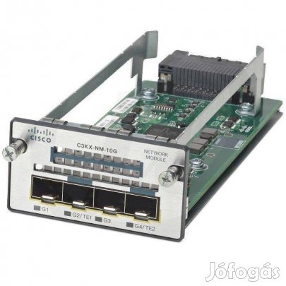 Tavaszi áron! Cisco C3Kx-NM-10G számlával, garanciával!