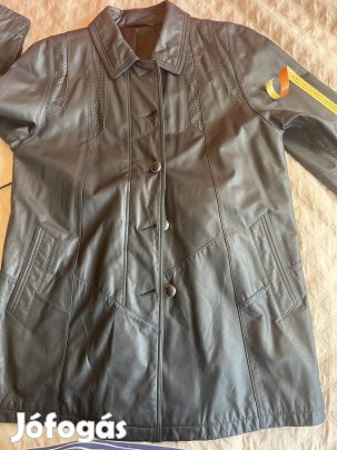 Tavaszi bőrkabát L-XL