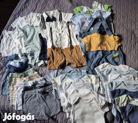 Tavaszi-nyári babaruhacsomag, fiú 3-6 hó