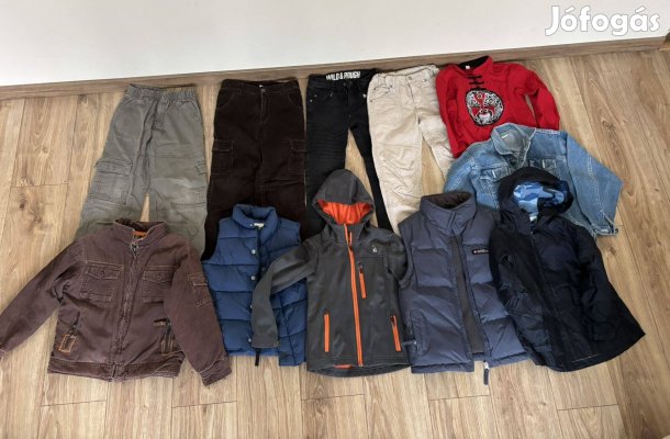Tavaszi ruhacsomag, fiú, 116-122 méretű, 6-7 éves korra