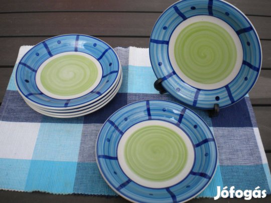 Tavaszi szinek kistányérok 6 db