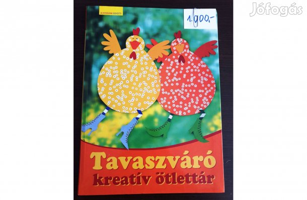 Tavaszváró kreatív ötlettár c. könyv