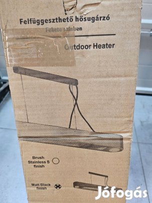 Távirányitású hősugárzó eladó