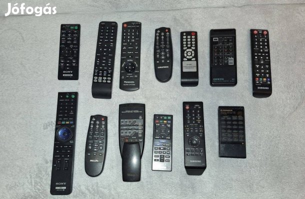 Távirányítók 13db eladó