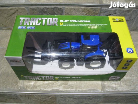 Távirányítós RC homlokrakodós traktor - akkumulátoros, tölthető