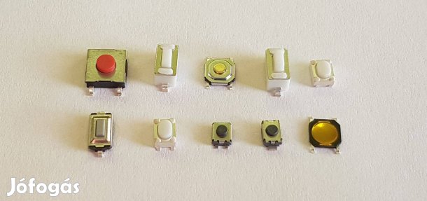 Távirányítós kocsikulcsokba Mikrokapcsoló Peugeot Citroen Toyota,