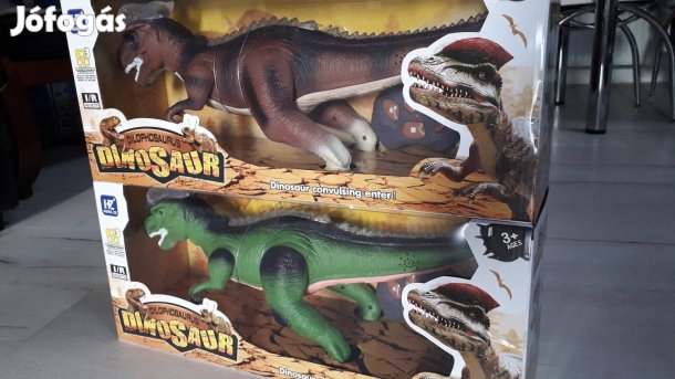 Távirányítós nagy dinoszaurusz 2 színben
