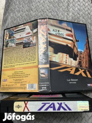 Taxi 1 vhs nagytok krimi