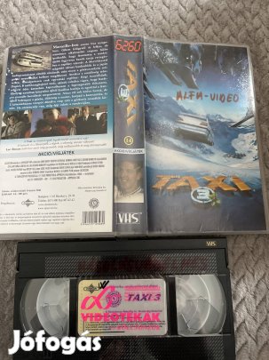 Taxi 3 vhs kistok akció alfa