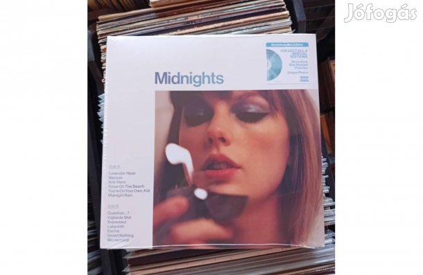 Taylor Swift - Midnights (Moonstone Blue Edition) Bakelit Lemez LP B