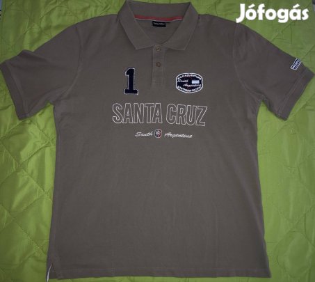Taylor & Son - Santa Cruz South Argentína L/XL pamut galléros pólóing 