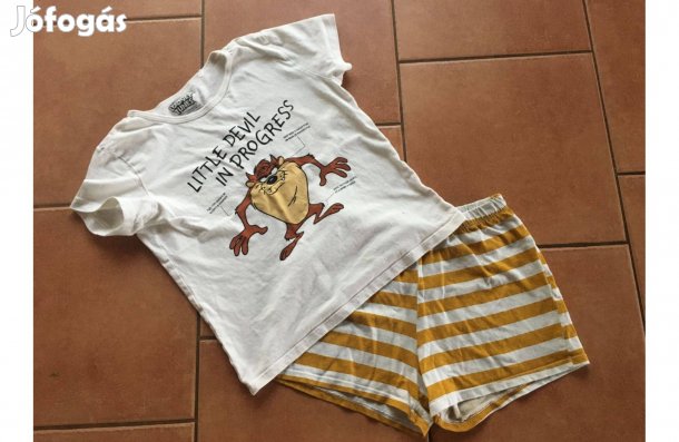 Taz Looney Tunes Bolondos dallamok pizsama 128-134