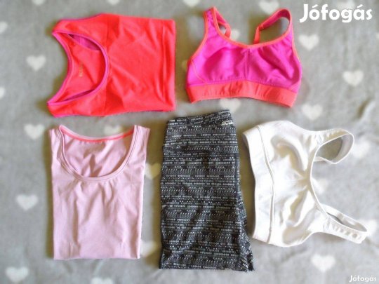 Tchibo edzőruha szett / 5db / újszerű / tavasz / fitnessz
