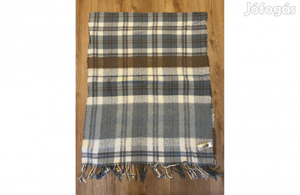 Tchibo sál nagy puha meleg kék barna fehér sál