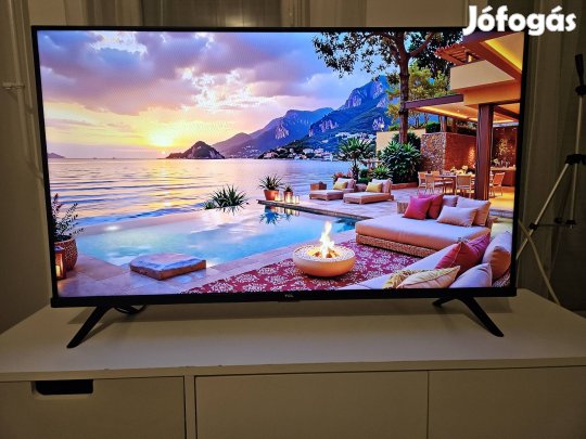 Tcl 101 cm-es Androidos prémium smart tv 