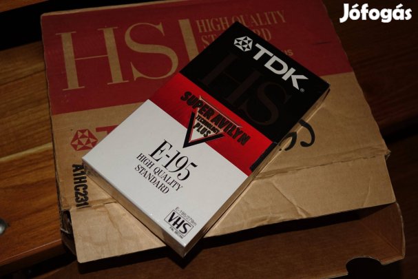 Tdk vhs kazetta E 195