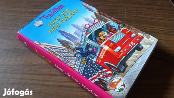 Tea Stilton: Nagy zűr New Yorkban -A Titkos Város +ajándék