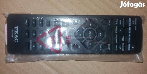 Teac RC-1281 hifi audio távirányító eredeti eladó