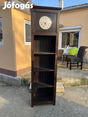 Teakfa polcos óra 205/ 30x55 bp.17 ker