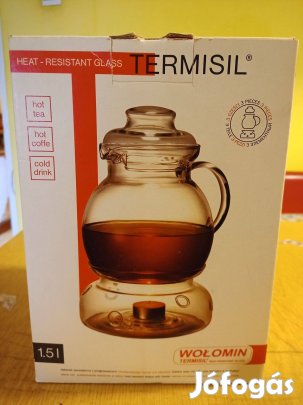 Teakiöntő+Melegítő , Termisil , Hőálló üveg fűthető