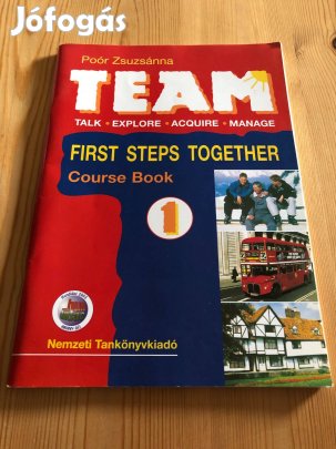 Team 1 Course Book és Activity Book angol nyelvkönyvek