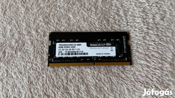 Team Group Elite 8GB DDR4 3200MHz notebook ram