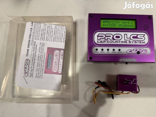 Team Orion Pro-LCS RC autó köridő mérő (nem Mylaps)