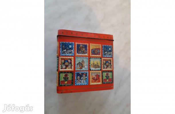 Teás fémdoboz Fém teás doboz Tea doboz